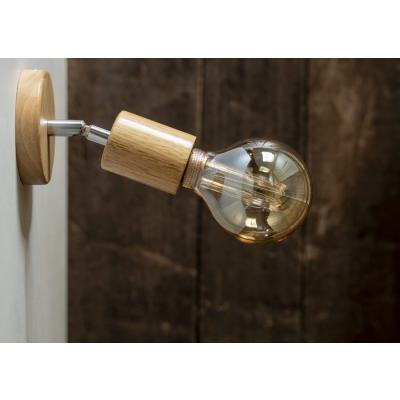  Plafonnier / Applique E27 Bois 