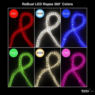  RoBust LED Rope 360� 25m Rouge 