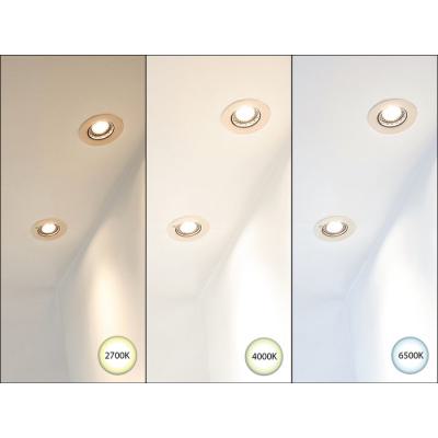  LED GU10 Switch CCT 827-865 5W 