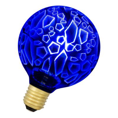  LED Magic 3D G95 E27 4.5W Bleu 
