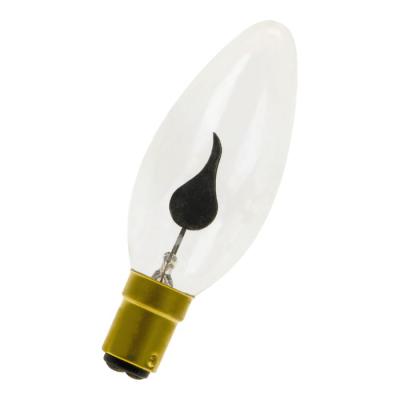  Ba15d C35 240V 3W Flicker 