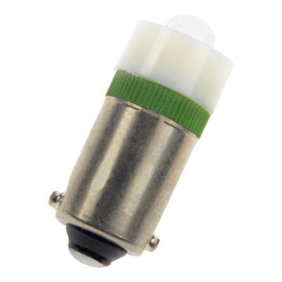  Ba9s T10X24 S.LED Vert 6V AC/D 
