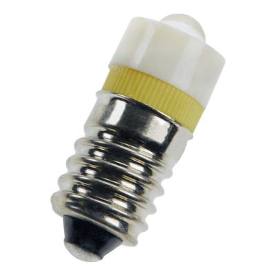  E10 T10X24 S.LED Jaune 6V AC/D 