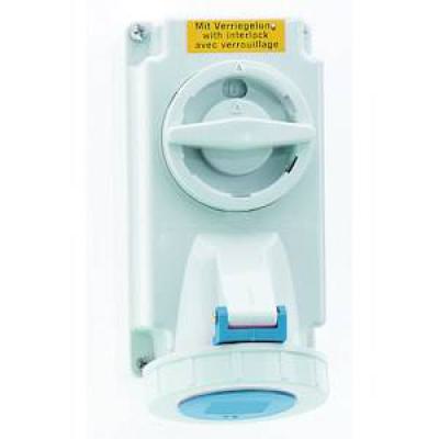  Socle CDE 230V 3P+T 16A IP67 