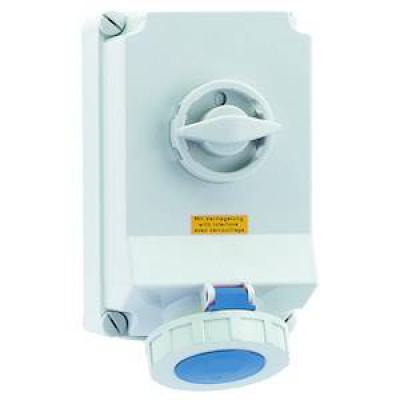  Socle CDE 230V 2P+T 63A IP67 
