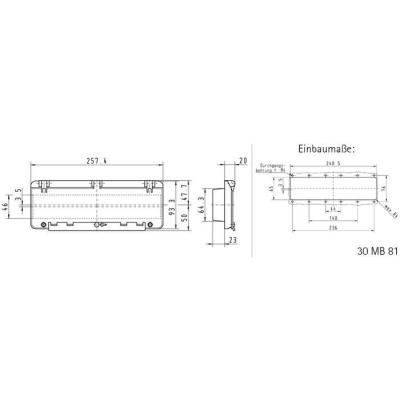  Fen�tre 13,5 modules IP44 