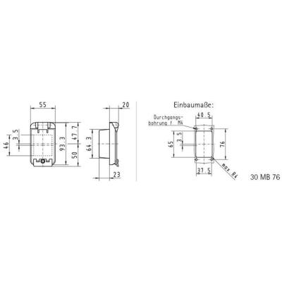  Fen�tre 2 modules IP44 
