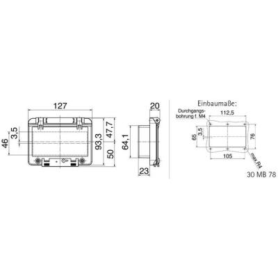  Fen�tre 6 modules IP44 