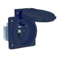  Socle noir USE 250V IP44 