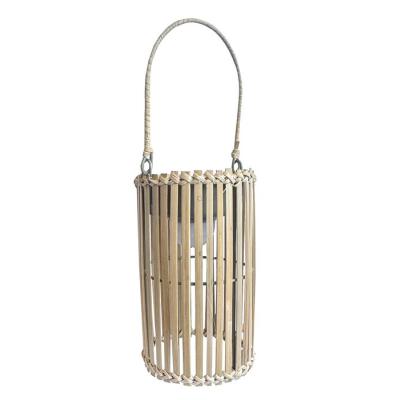  Lampe de table en bamboo 