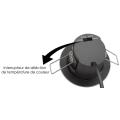  spot 6W orientable noir 4CCT 