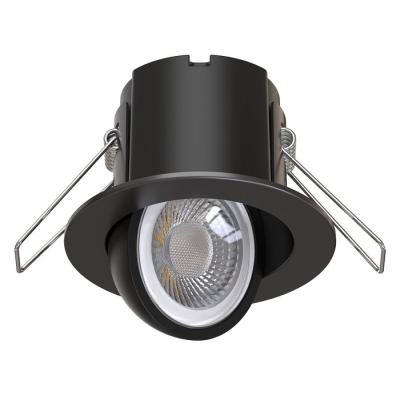  spot 6W orientable noir 4CCT 