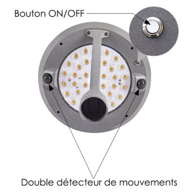  Applique solaire 3000�K 