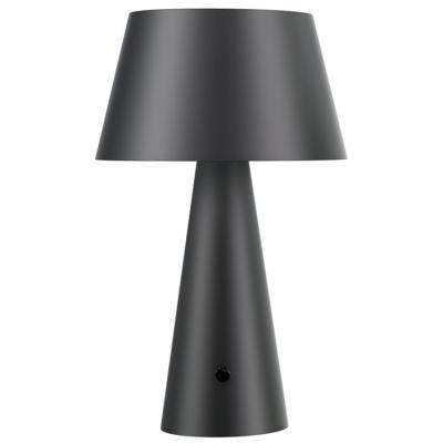  Lampe table solaire noir mat 