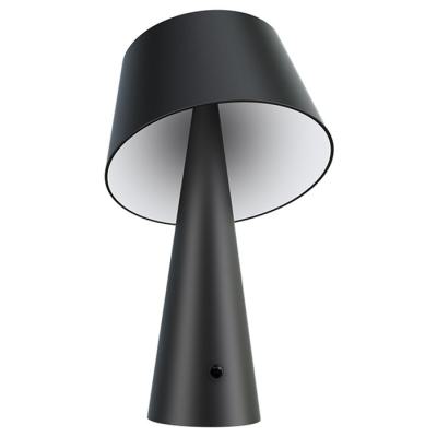  Lampe table solaire noir mat 