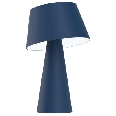  Lampe table solaire bleu mat 