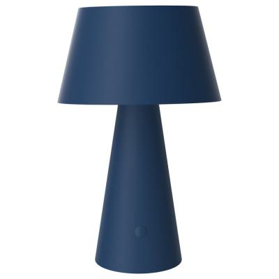  Lampe table solaire bleu mat 