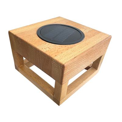  Lampe de table en bois 10cm 