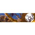  Branches d�co blanc chaud 1,8m 