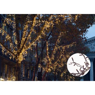  Branches d�co blanc chaud 1,8m 