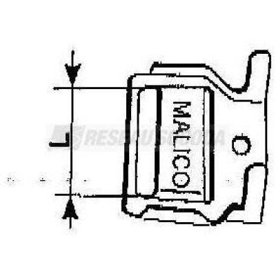  Agrafes pour feuillard de 10mm 