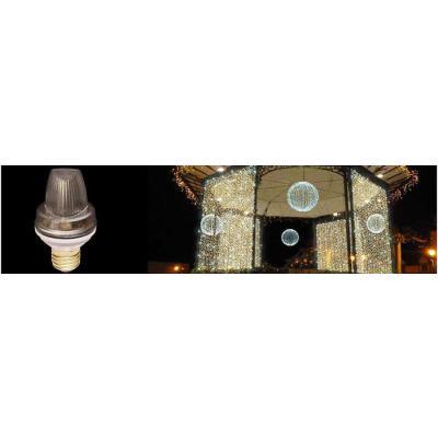 Lampe Starflash blanc/bleu E27 