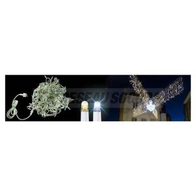  Rideau LED Blc chd&Flash-2x1,5 