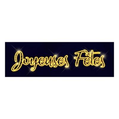  D�cor transvers JOYEUSES FETES 