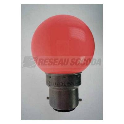  Lampes Led B22-rouge-Lot 25pc 