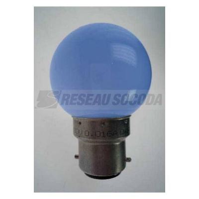  Lampes Led B22 bleu -Lot 25pc 