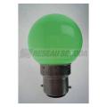  Lampes Led B22 vert -Lot 25pc 