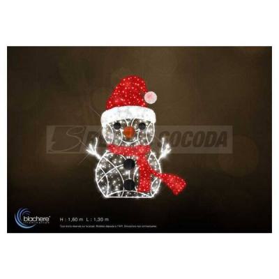  D�cor Sc�nette BONHOMME NEIGE 