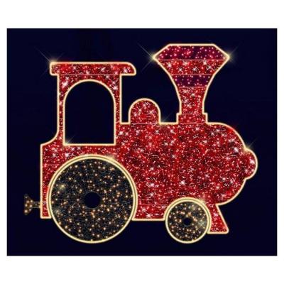  D�cor LOCOMOTIVE scenette 2D 