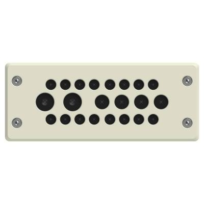  Plaque pass. cbl. 22 entr�es 