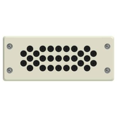  Plaque pass. cbl. 29 entr�es 
