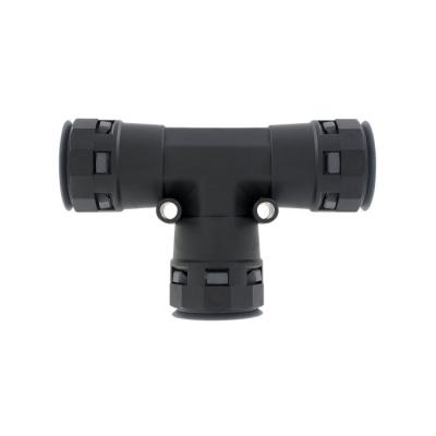  Raccord ''T'' polyamide 3 x Pg 