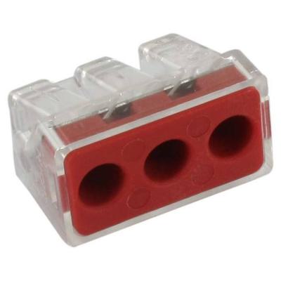 Borne connex 3 entr�es 6mm� 