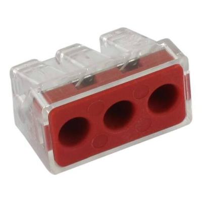  Borne connex 3 entr�es 6mm� 