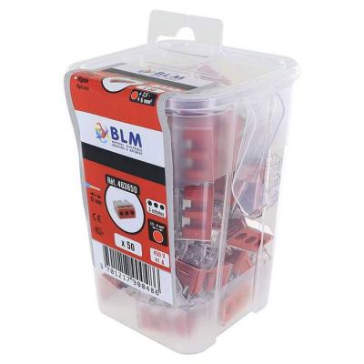  Borne connex 3 entr�es 6mm� 