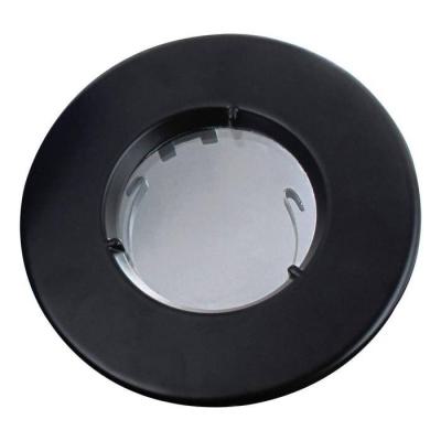  Collerette fixe noir IP65 