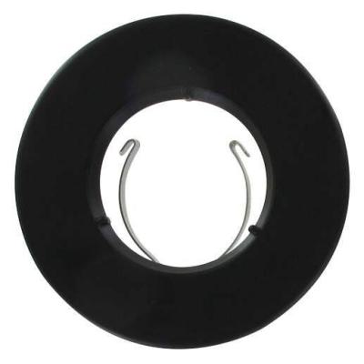  Collerette fixe noir IP65 