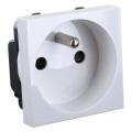 Prise simple 2P+T encastrable 
