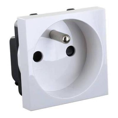  Prise simple 2P+T encastrable 