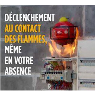  BOULE EXTINCTRICE BLOCK FIRE ! 