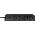  Multiprise IP44 4 prises, 2m H 