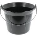  SEAU NOIR PE 11L ANSE GALVA4MM 