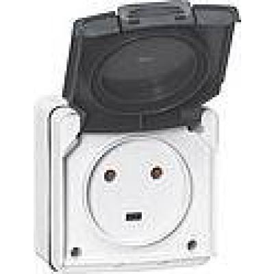  PLEXO SOCLE 20A 2P+T 