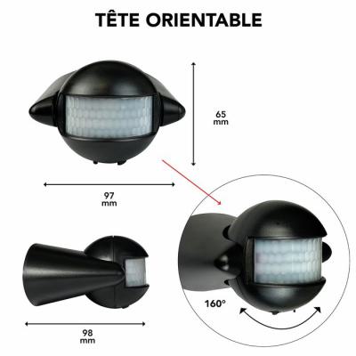  DETECTEUR MOUV. NOIR    579120 