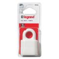  FICHE F 2P ANNEAU PLAST BLANC 