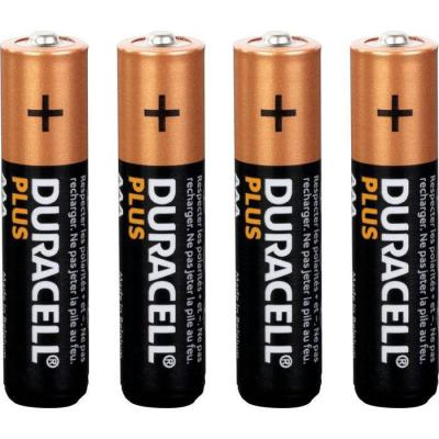  DURACELL PLUS 100%  AAA X4 